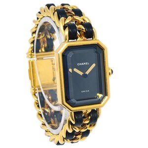 Chanel Premiere Quartz Watch Gold #M C.M.03105 29832